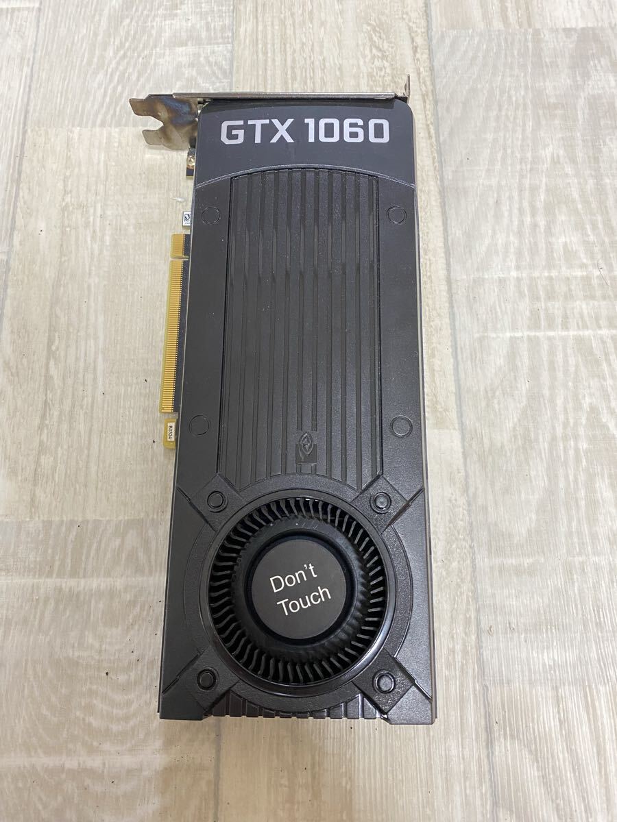 【動作未確認】GeForce GTX 1060 6GB GDDR5 192bit｜グラフィックボード｜美品