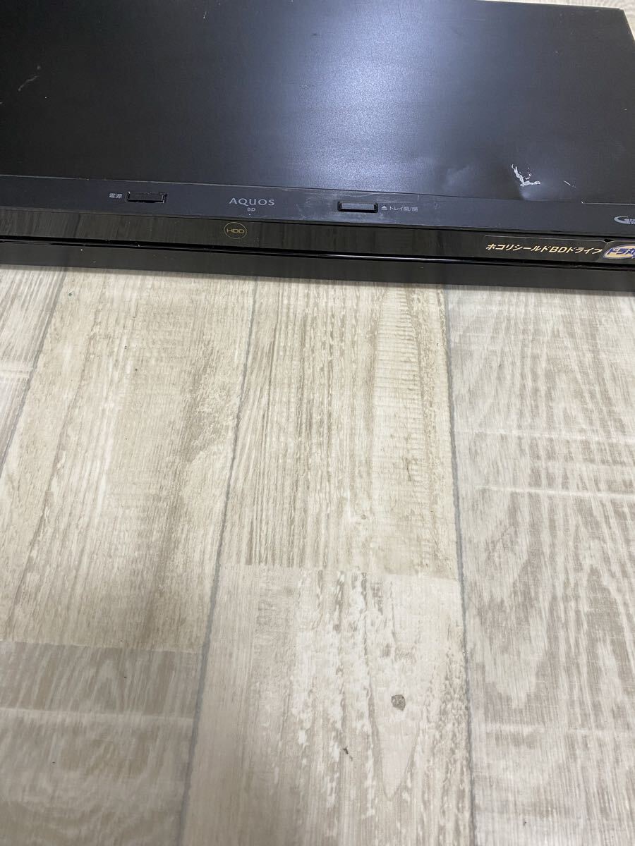 【ジャンク品】SHARP 2B-C05BW1 500GB BDレコーダー｜2019年モデル｜通電確認済み｜凹みあり
