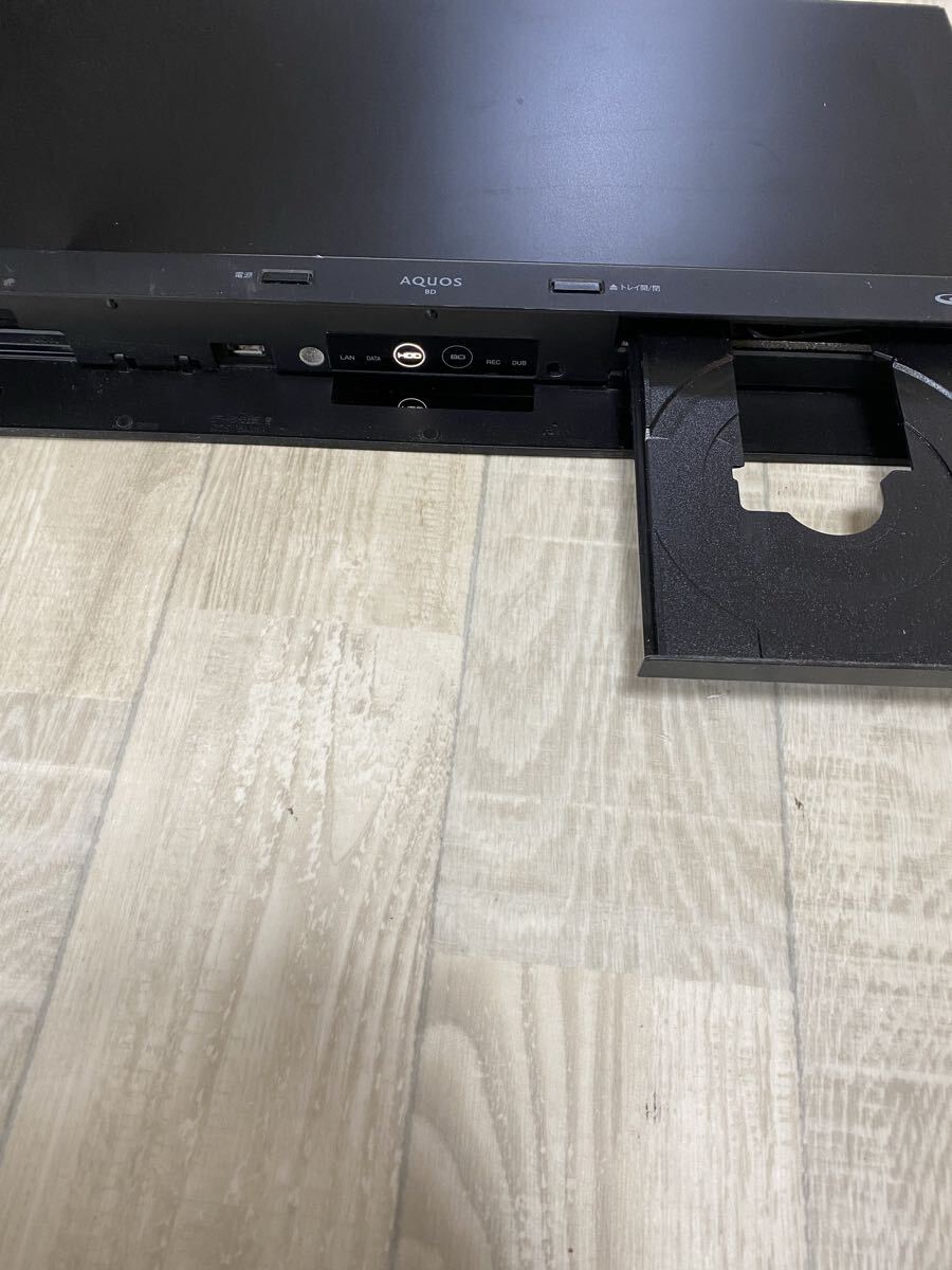 【動作完動品】SHARP 2B-C10CW1 1TB BDレコーダー｜CDトレイOK｜凹み・キズあり｜本体のみ