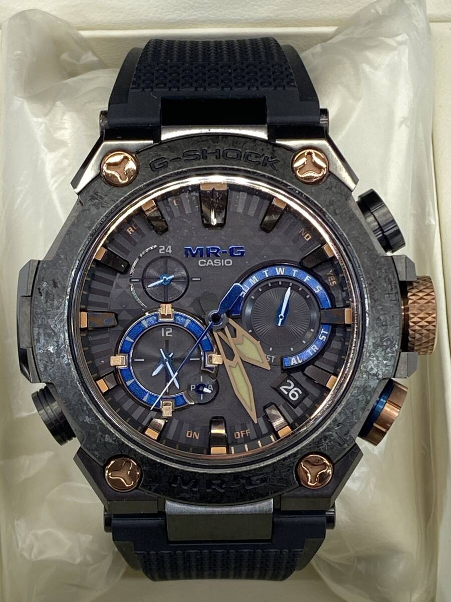 ■CASIO G-SHOCK MR-G MRG-B2000 勝色 チタン タフソーラー カシオ ジーショック 美品■
