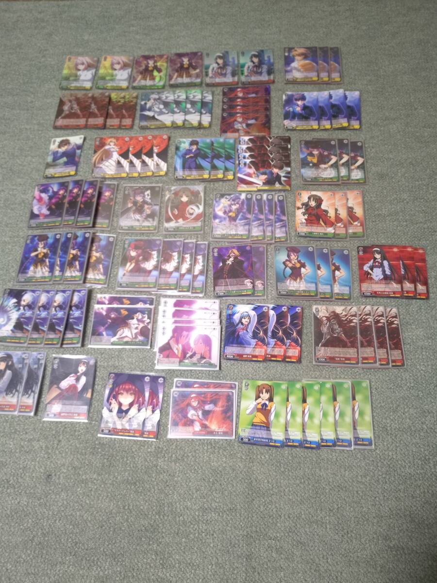 ヴァイスシュヴァルツ MELTY BLOOD 99枚まとめ売り