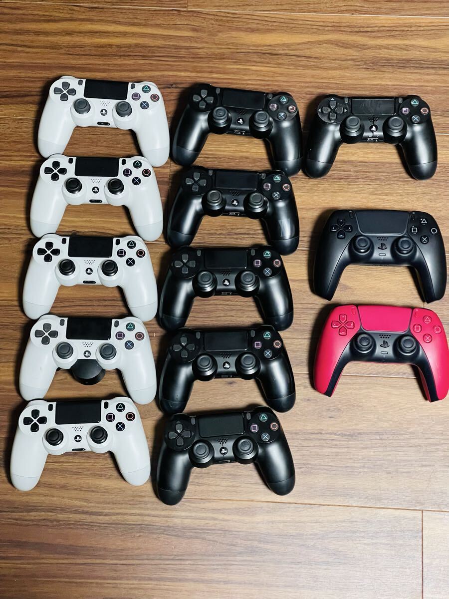 1円〜まとめ SONY ワイヤレスコントローラー プレイステーション4 DUALSHOCK4 PLAYSTATION5 コントローラー 状態未確認 完全ノーチェック