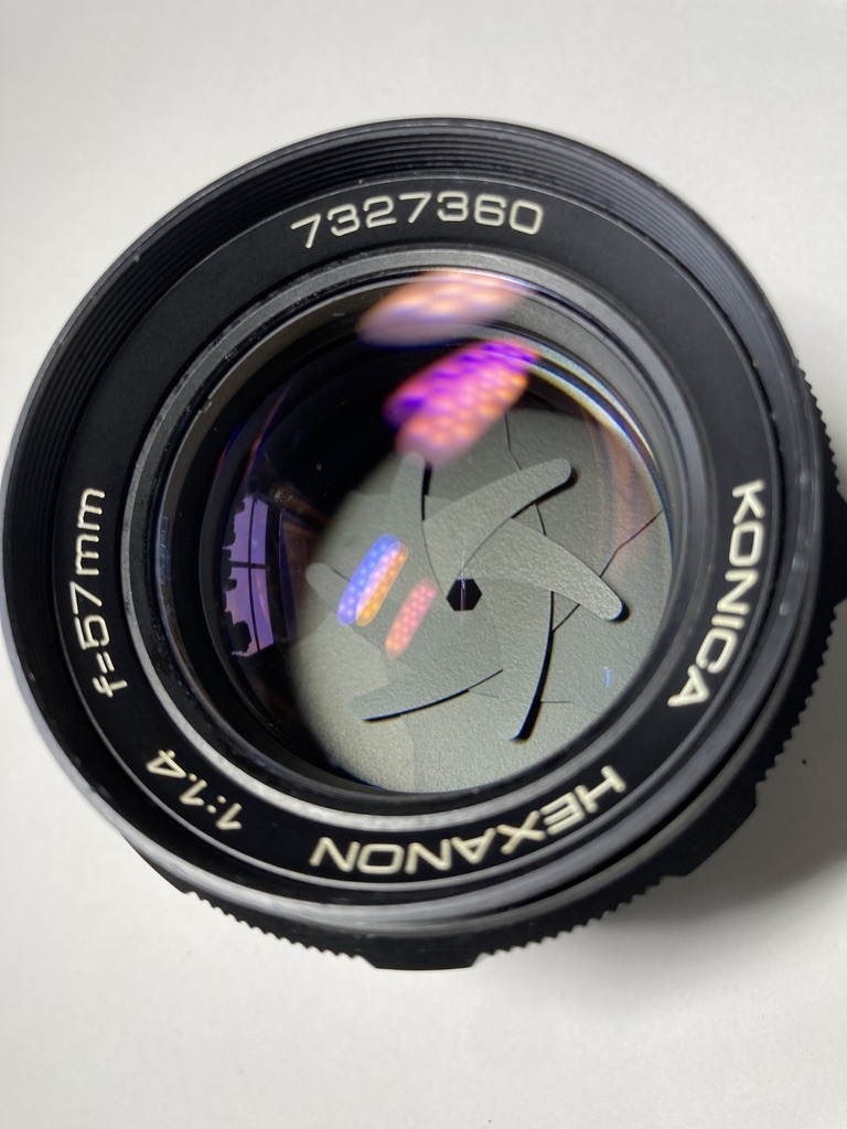 29774) KONICA HEXANON 57mm 1.4