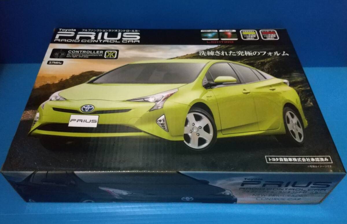 01473★未開封　フルファンクションラジオコントロールカー　トヨタ　プリウス　TOYOTA　PRIUS　ライムグリーン　ラジコン