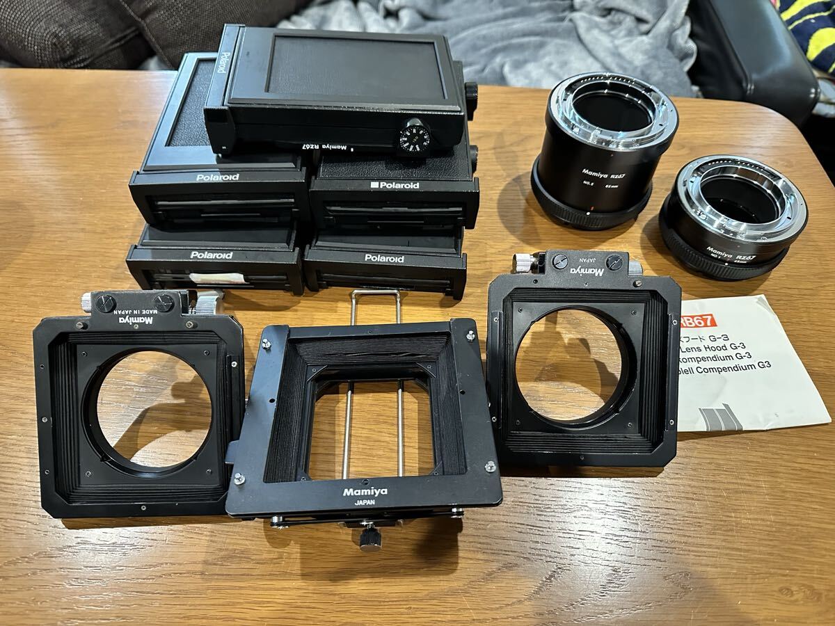 マミヤ ポラロイドMAMIYA polaroid rz67 rb67 BELLOWS カメラ