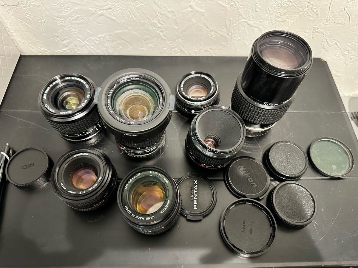 カメラレンズ レンズ MINOLTA Nikon PENTAX