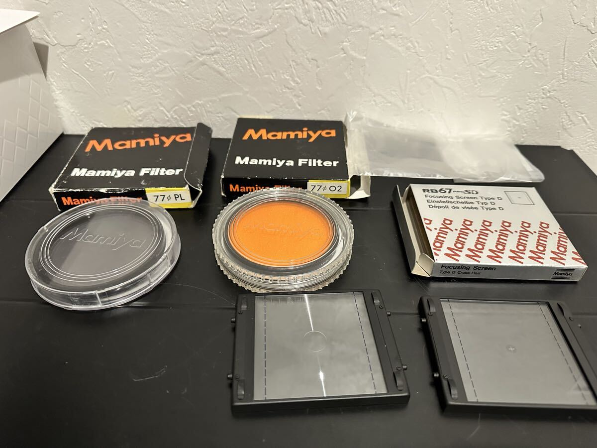 mamiya rb67 prosd Focusing Screen TYPE D filter マミヤ レンズフィルター カメラ