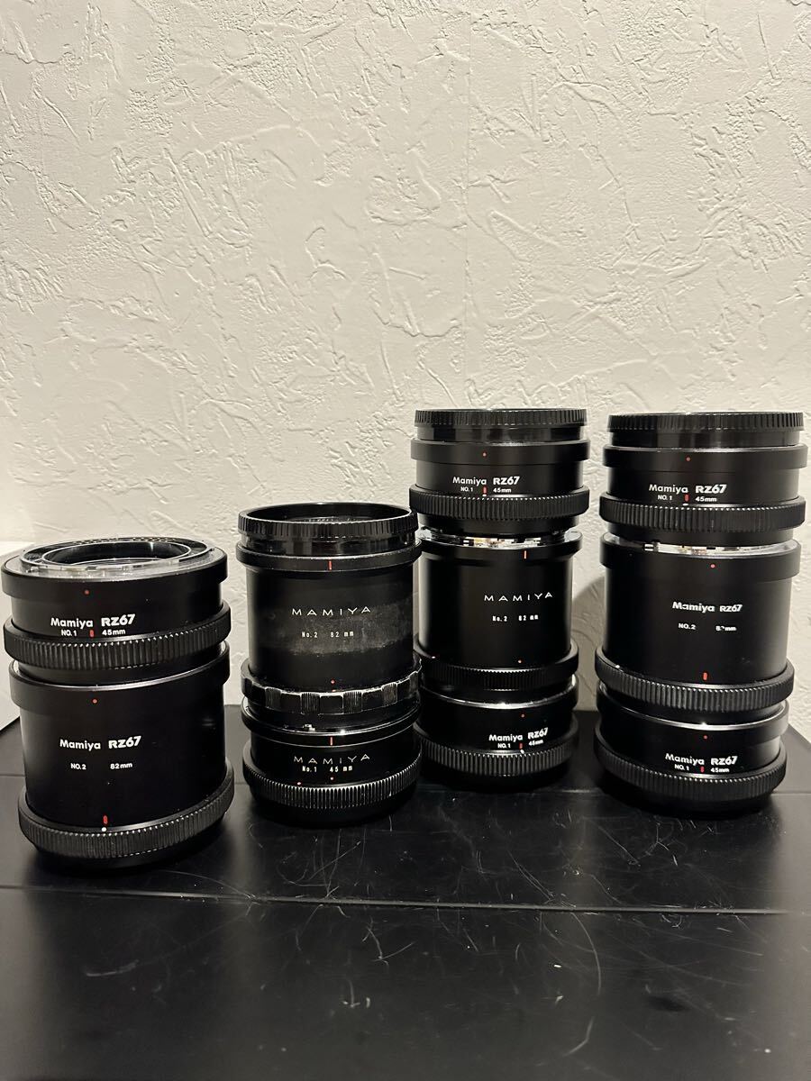 MAMIYA RB67 Auto Extension Tube No.1 45mm No.2 82mm マミヤ