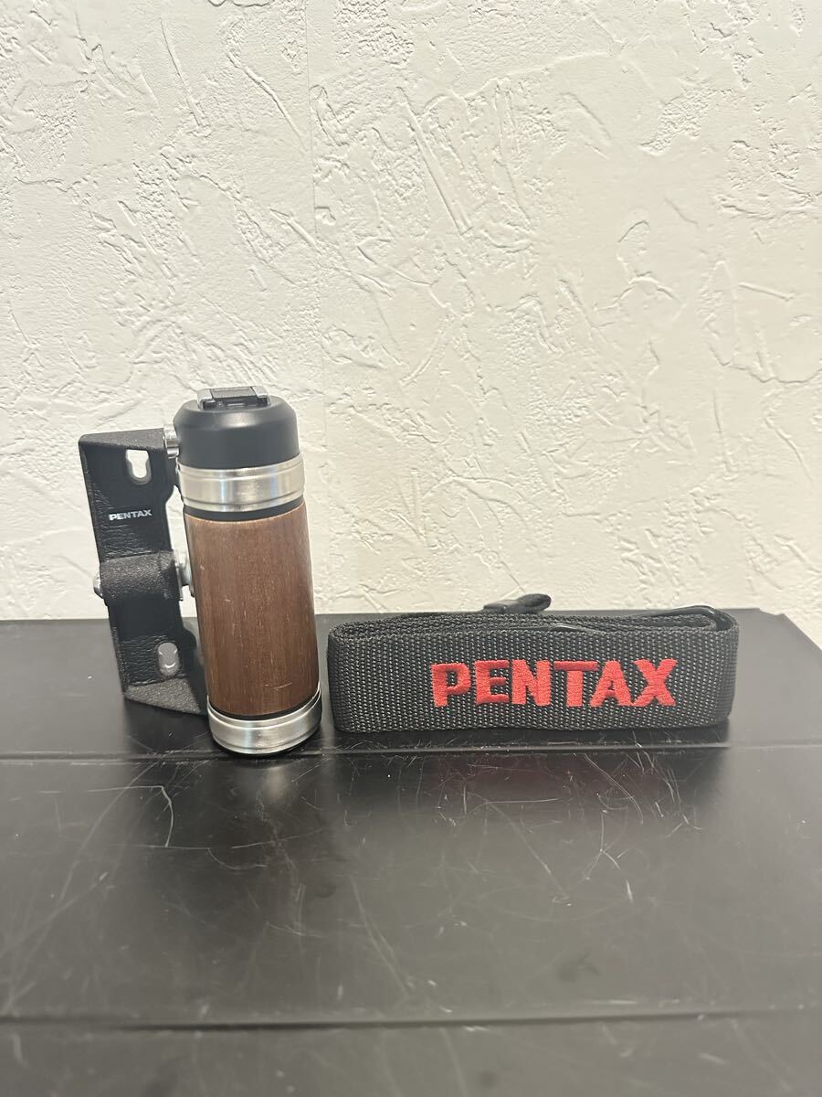 PENTAX 6x7 67 67II Wood Hand Grip ペンタックス 木製グリップ ウッドグリップ カメラ 中判 ストラップ