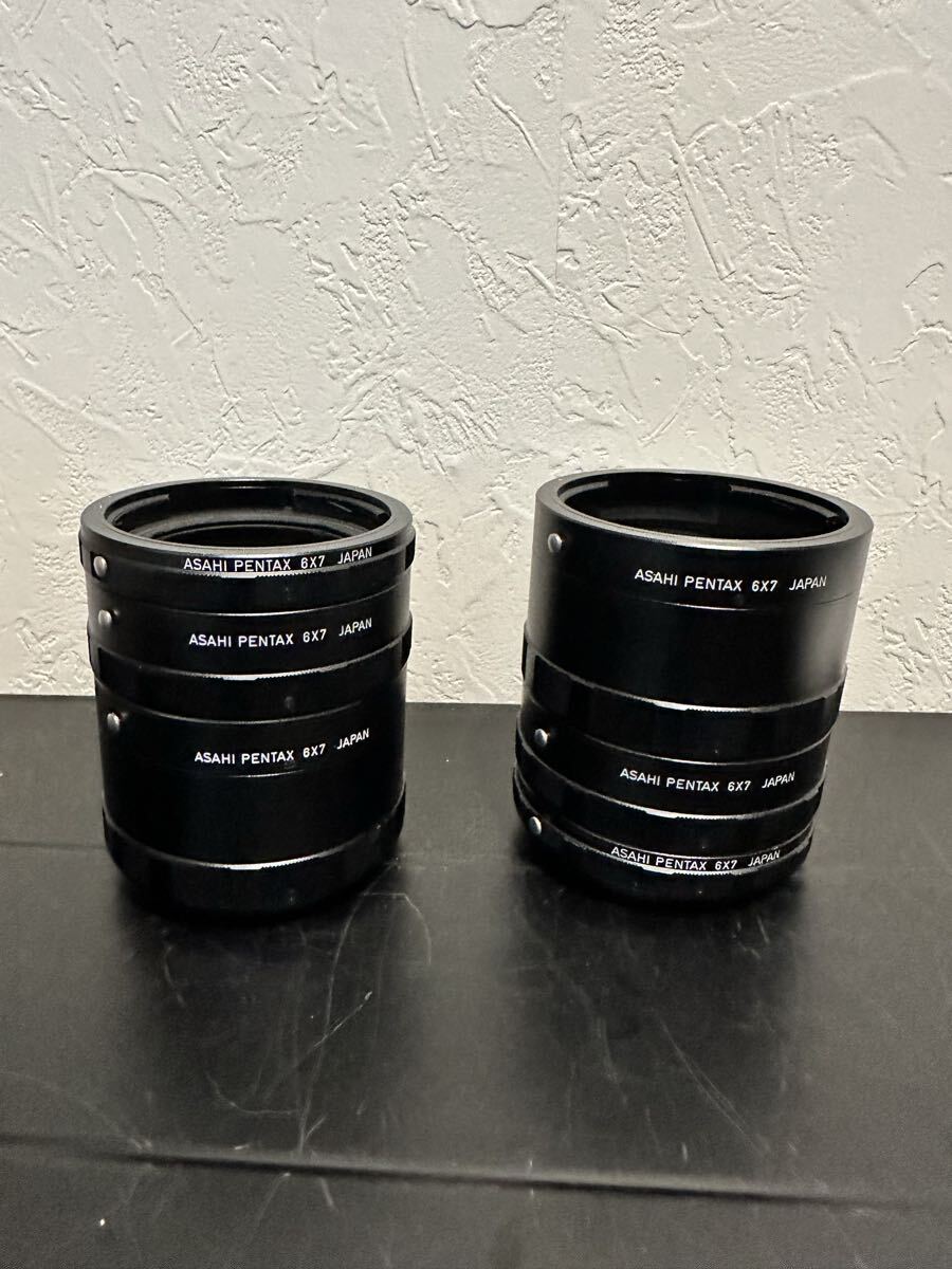 Pentax ペンタックス ASAHI 6X7 AutoExtension Tube ペンタックス 67用オート接写リング 123