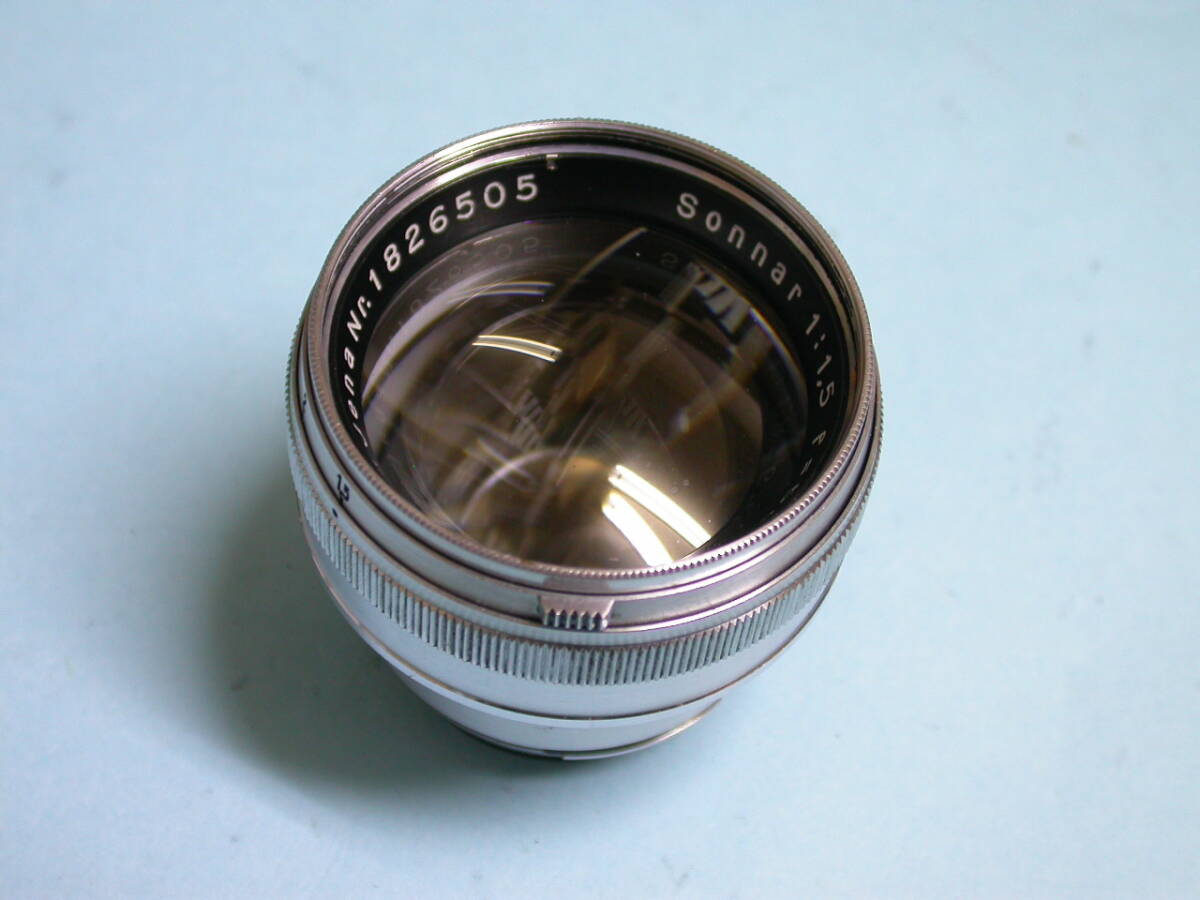 ツァイスイコンContax用イエナゾナー50/1.5Cr#1826505 極上超美品