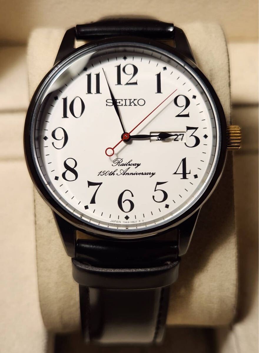 送料込み SEIKO セイコー 鉄道開業150周年記念　オリジナル限定 腕時計 限定モデル クオーツ クレドール