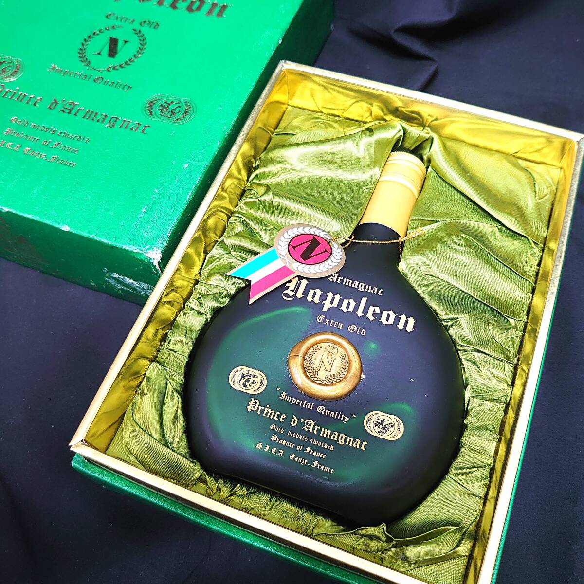 未開栓 プリンス・ド・アルマニャック・ナポレオン エクストラオールド ブランデー 古酒 700ml 40度
