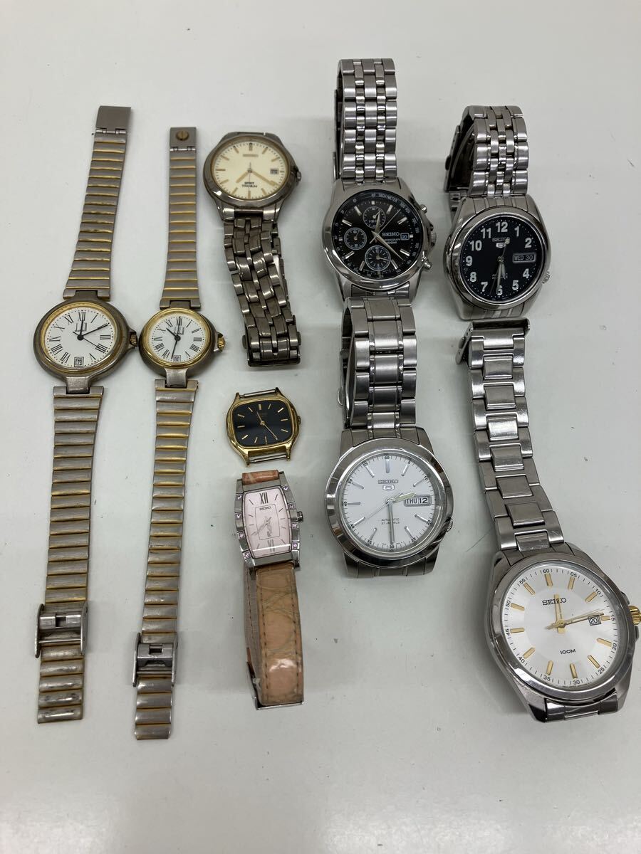 【AN1508-i】時計　 腕時計　9点 まとめ　 SEIKO dunhill など　5 LK セイコー クォーツ watch ダンヒル