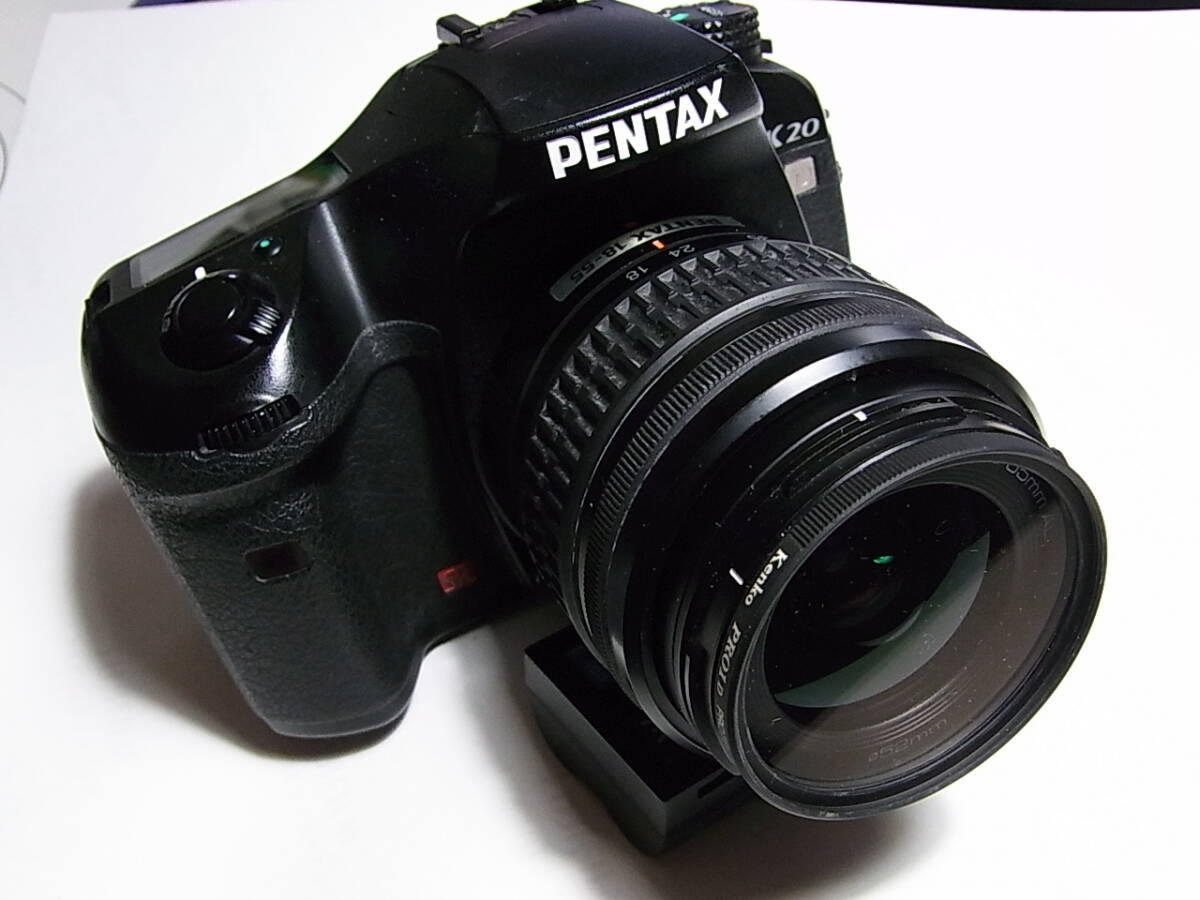 PENTAX K20D 18-55フィルター付レンズおまけ　訳あり