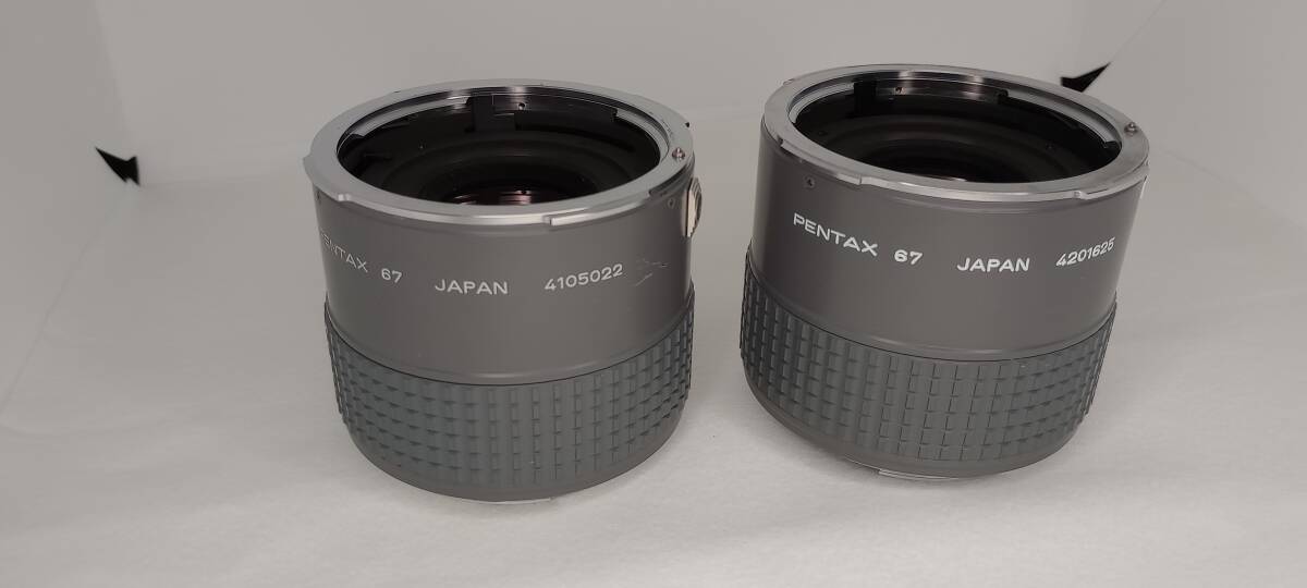 【2個セット】 PENTAX 6x7 リアコンバーター 2X / REAR CONVERTER 2X バケペン 67 / 67II用 ペンタックス 中判カメラ用