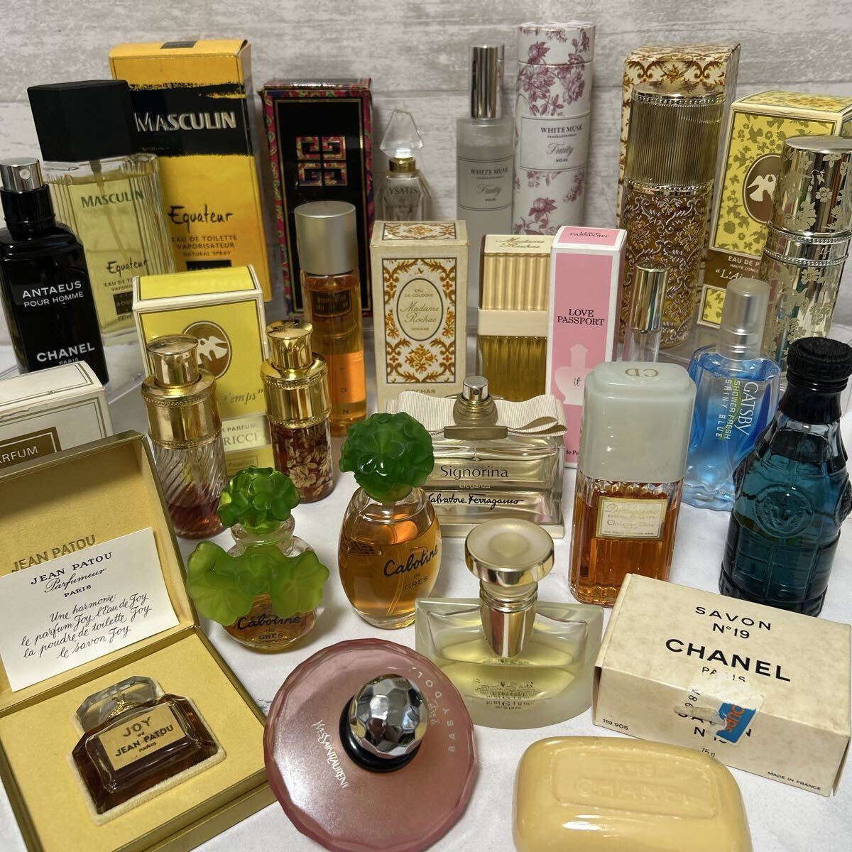 1スタ ブランド香水 香水まとめ フレグランス CHANEL シャネル DIOR ヴィンテージ香水 ニナリッチ BVLGARI 石鹸 SOAP 香水おまとめ 1円〜 0