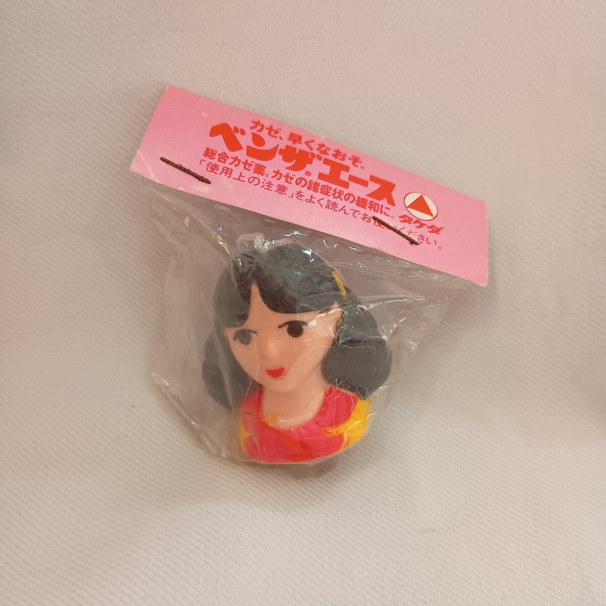 ベンザエースキョンキョン人形小泉今日子ソフビ 人形　 当時物　薬ノベルティグッズ