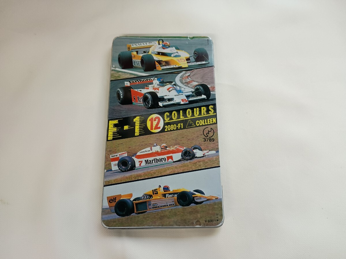12色鉛筆 昭和レトロ F1 F-1 コーリン鉛筆　COLLEEN 中古品　