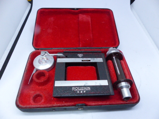 ROLLEIKIN 35㎜部品 メタルケース付 現状品
