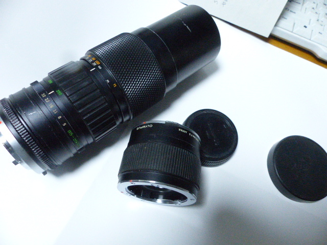 OM 85-200㎜ F5MC +純正 2×.A 2倍テレコン