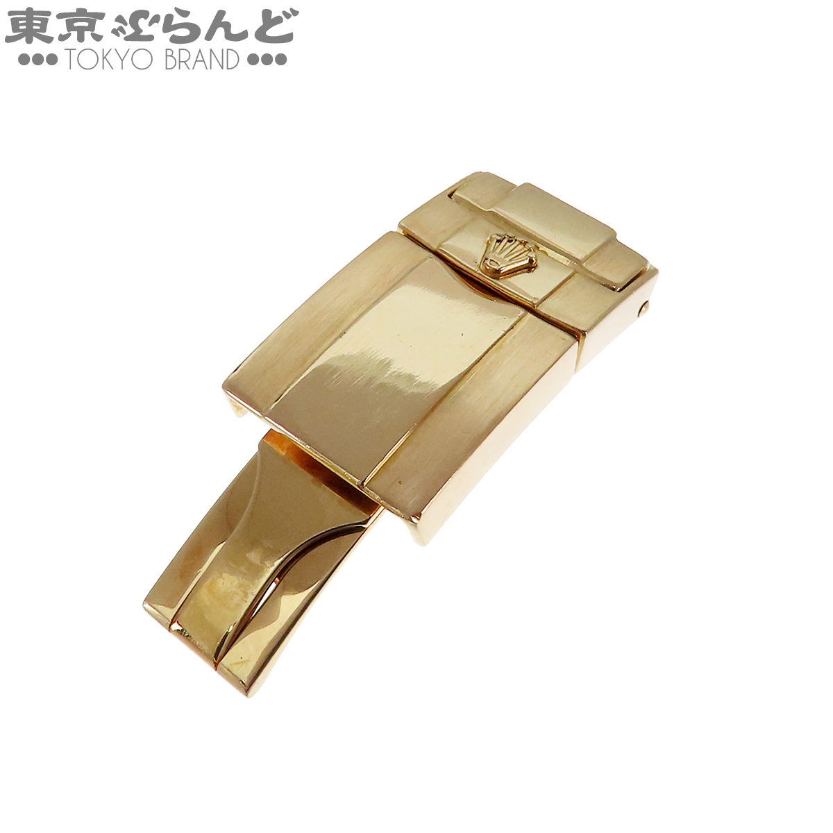 101849856 ロレックス ROLEX 純正バックル 78498 イエローゴールド K18YG 金無垢 デイトナ 116528 腕時計小物 メンズ