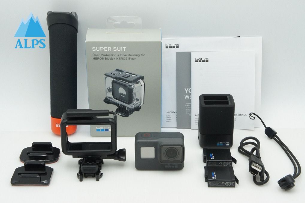 GoPro ゴープロ HERO5 Black 一式 ウェアラブルカメラ 260302ac 【アルプスカメラ】