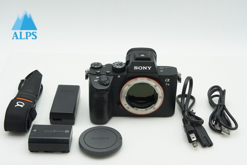 SONY ソニー α7 III ILCE-7M3 ボディ ミラーレス一眼カメラ 260302c【アルプスカメラ】