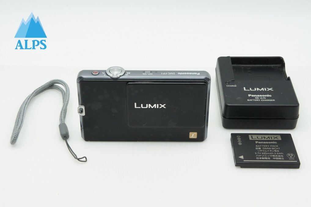 Panasonic パナソニック LUMIX DMC-FP1 コンパクトデジタルカメラ ブラック 260306h【アルプスカメラ】