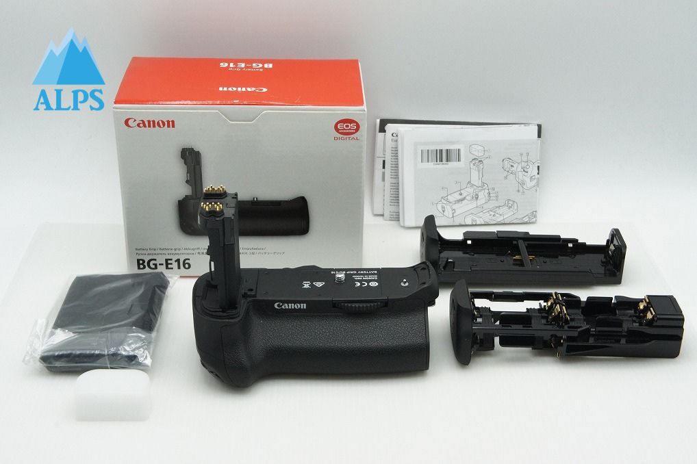 良品 Canon キヤノン BG-E16 EOS 7D Mark II用 バッテリーグリップ E16A E16L 元箱付 260220a【アルプスカメラ】