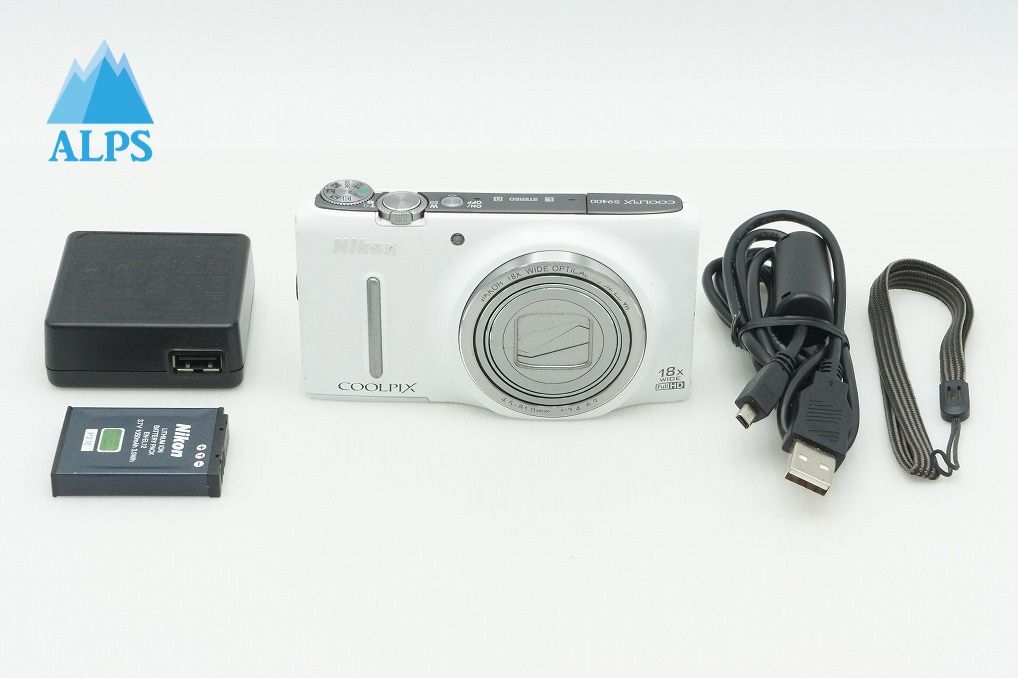 Nikon ニコン COOLPIX S9400 コンパクトデジタルカメラ エレガントホワイト 260303j【アルプスカメラ】