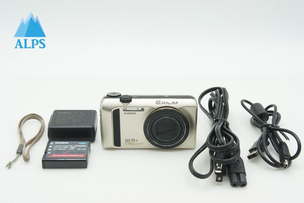 良品 CASIO カシオ HIGH SPEED EXILIM EX-ZR300 コンパクトデジタルカメラ ゴールド 260303k【アルプスカメラ】