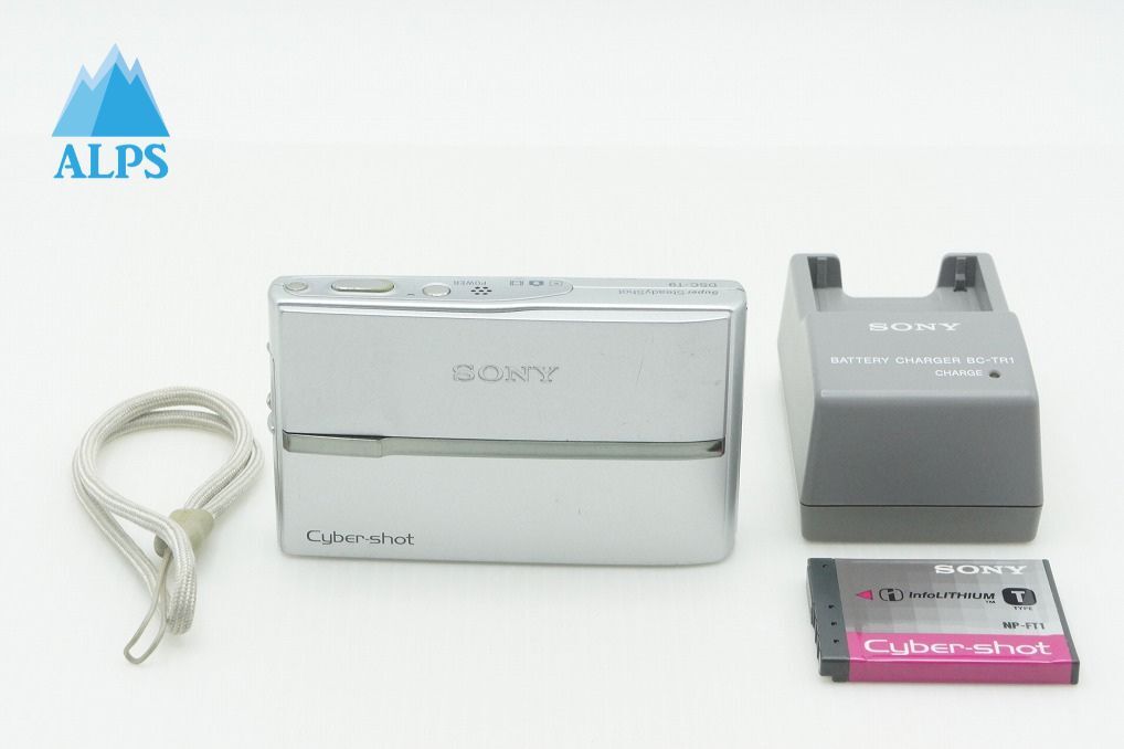 良品 SONY ソニー Cyber-shot DSC-T9 コンパクトデジタルカメラ シルバー 260304m【アルプスカメラ】