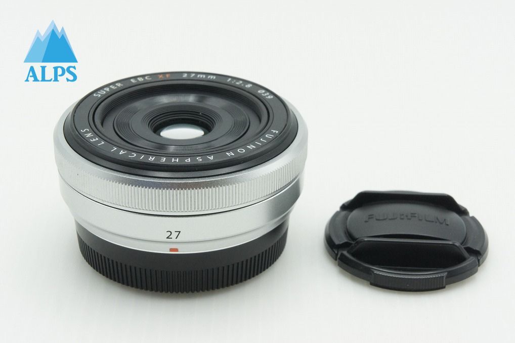 FUJIFILM フジフィルム FUJINON XF 27mm F2.8 単焦点レンズ シルバー 260310ac【アルプスカメラ】