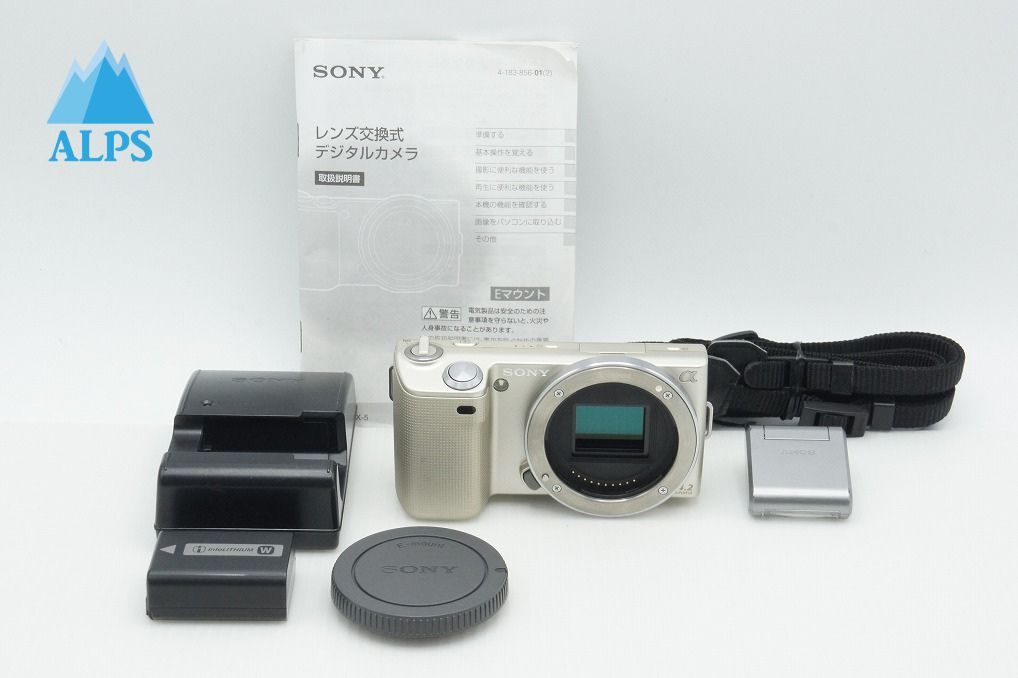 訳あり品 SONY ソニー NEX-5 ボディ ミラーレス一眼カメラ ゴールド 260311a【アルプスカメラ】