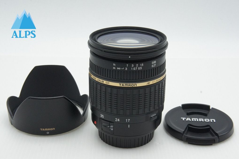 TAMRON SP AF 17-50mm F2.8 XR Di II LD Aspherical IF A16 Canon EFマウント APS-C ズームレンズ フード付 260311s【アルプスカメラ】