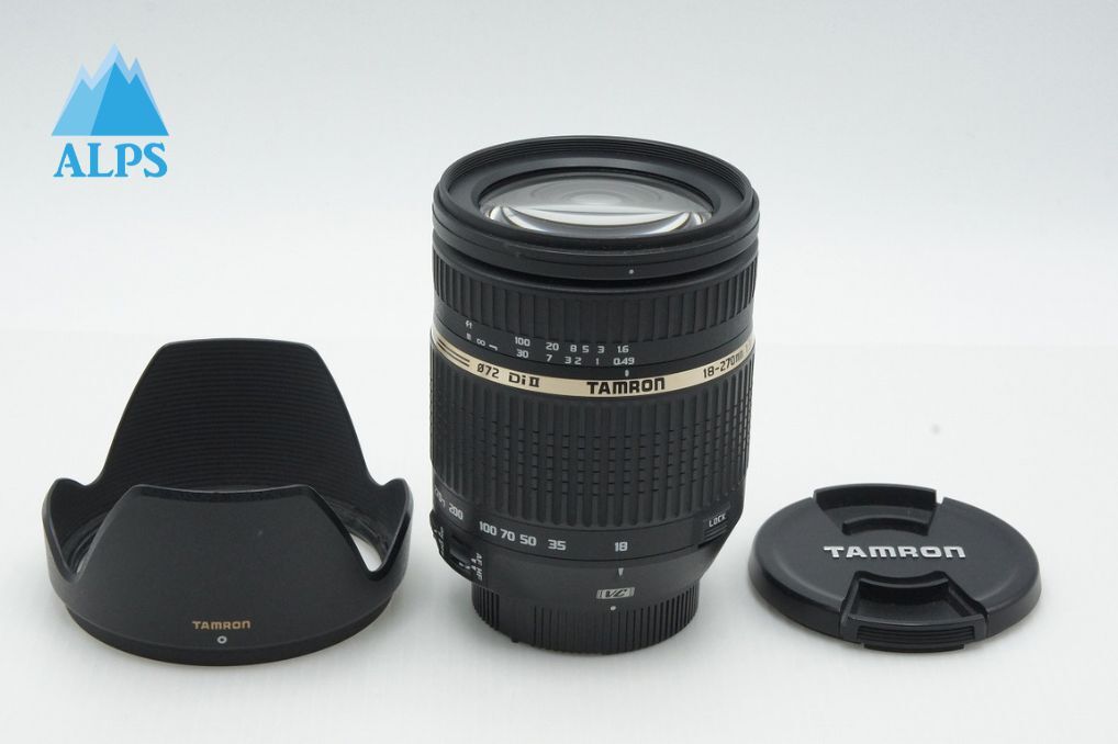 TAMRON AF 18-270mm F3.5-6.3 Di II VC LD Aspherical IF MACRO B003 Nkon Fマウント APS-C ズームレンズ 260312f【アルプスカメラ】