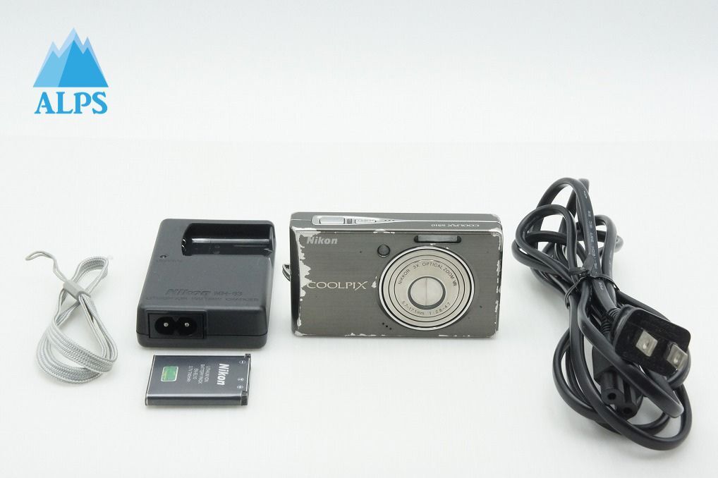 Nikon ニコン COOLPIX S510 コンパクトデジタルカメラ アーバンブラック 260313k【アルプスカメラ】
