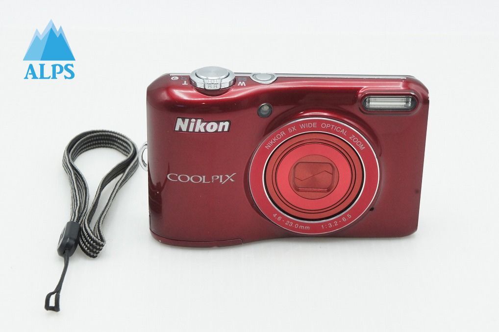 Nikon ニコン COOLPIX L28 コンパクトデジタルカメラ レッド 260317r【アルプスカメラ】