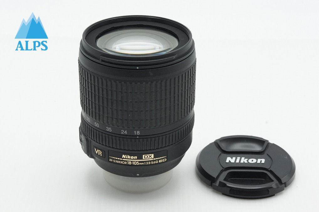訳あり品 Nikon ニコン AF-S DX NIKKOR 18-105mm F3.5-5.6G ED VR APS-C ズームレンズ 260319aa【アルプスカメラ】