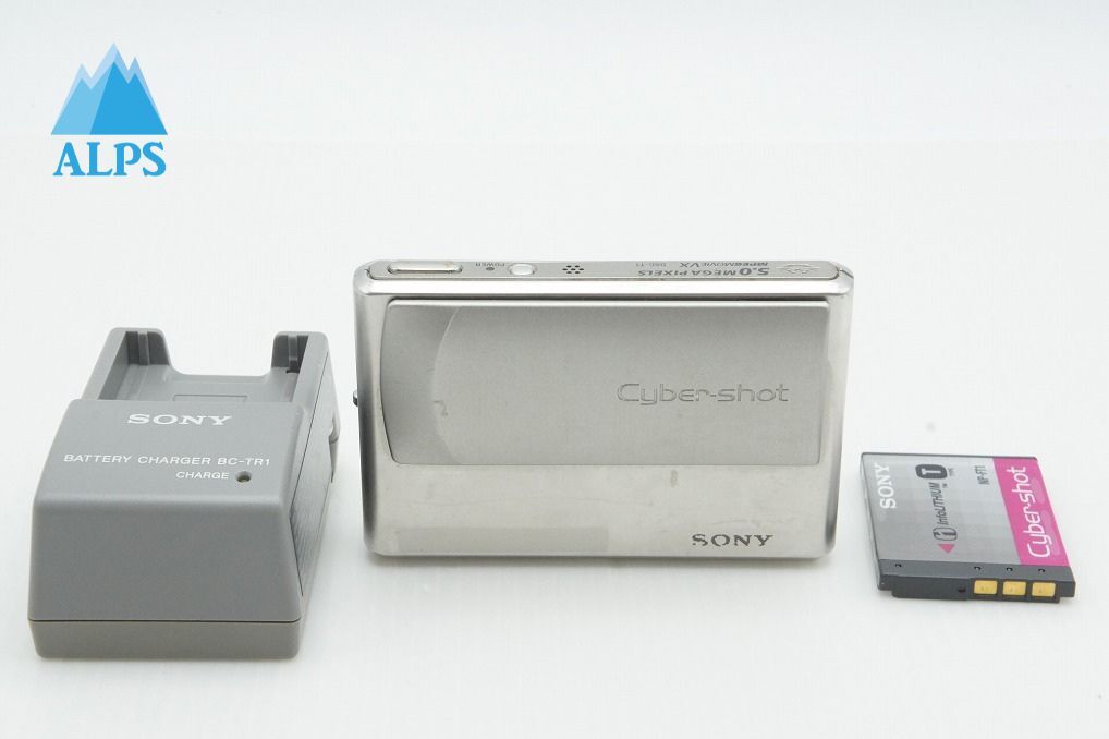 SONY ソニー Cyber-shot DSC-T1 コンパクトデジタルカメラ シルバー 260304s【アルプスカメラ】