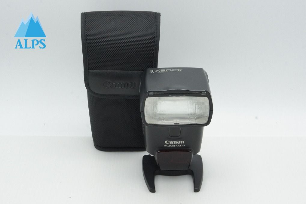 良品 Canon キヤノン ストロボ スピードライト 430EX II ケース付 260320bf【アルプスカメラ】