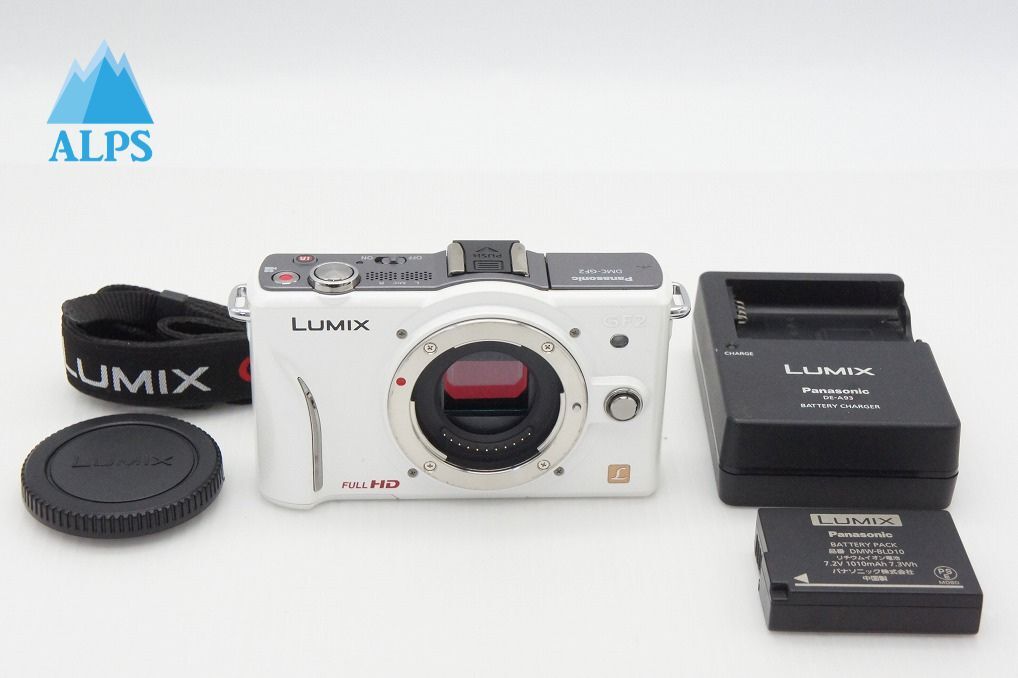 Panasonic パナソニック LUMIX DMC-GF2 ボディ ミラーレス一眼カメラ ホワイト 260318j【アルプスカメラ】