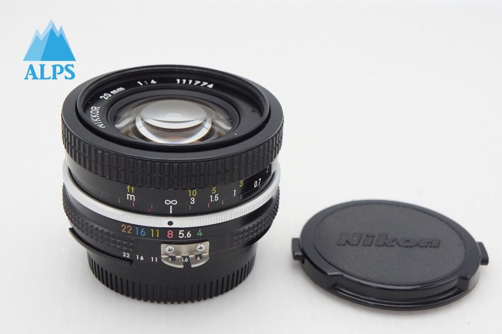 Nikon ニコン Ai Nikkor 20mm F4 MF 単焦点レンズ 260324n【アルプスカメラ】
