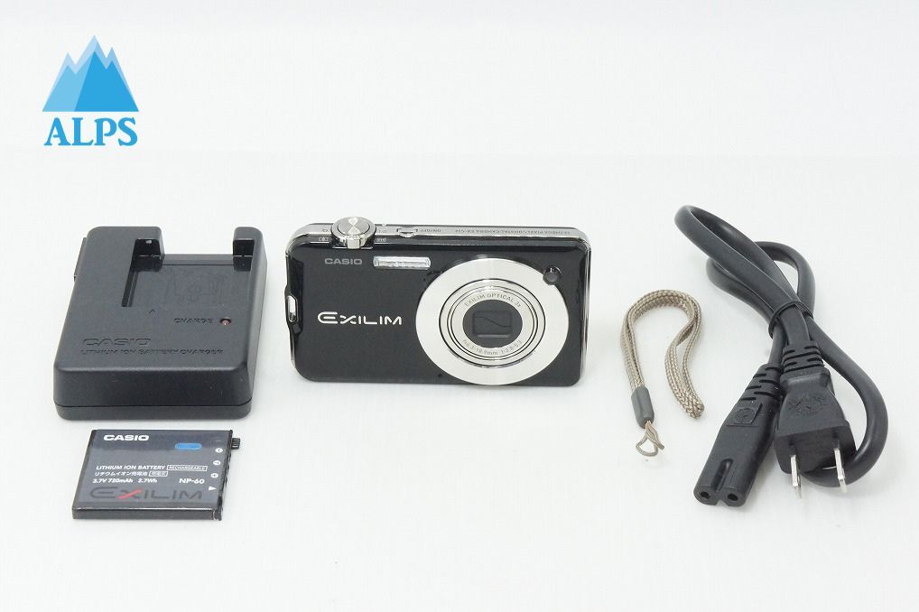 良品 CASIO カシオ EXILIM EX-S12 コンパクトデジタルカメラ ブラック 260319i【アルプスカメラ】
