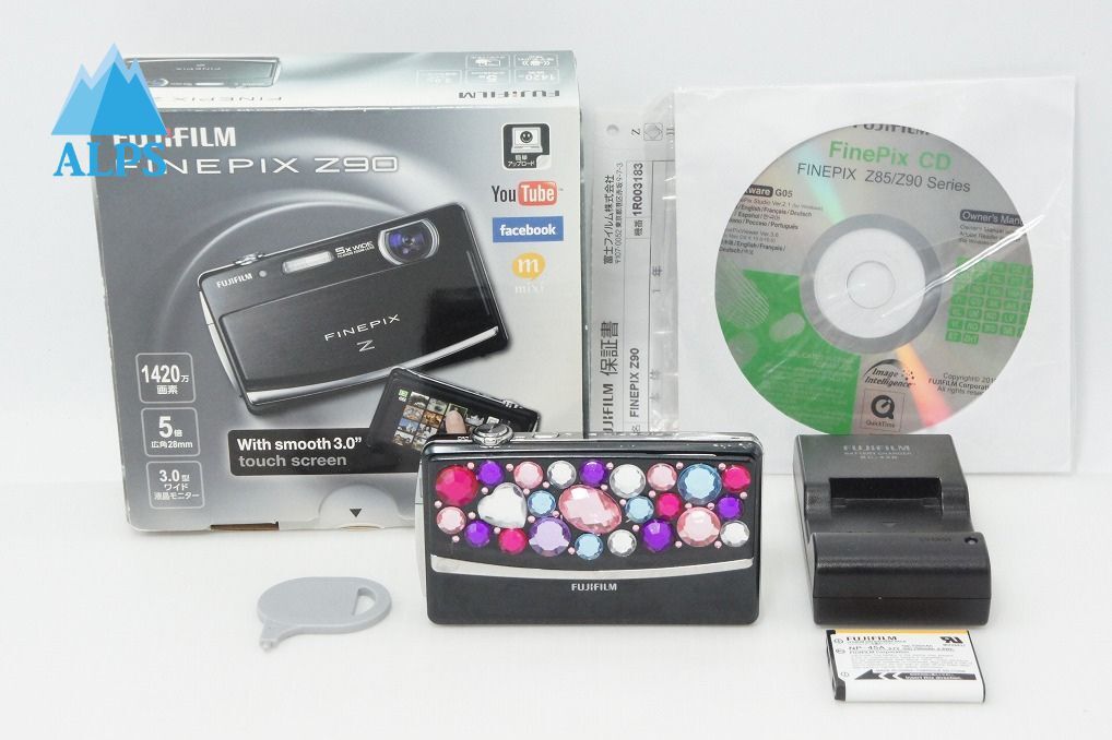 FUJIFILM フジフィルム FinePix Z90 コンパクトデジタルカメラ ブラック 元箱付 260319w【アルプスカメラ】