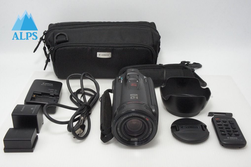 良品 Canon キヤノン iVIS HF G10 デジタルビデオカメラ ケース付 260320t【アルプスカメラ】