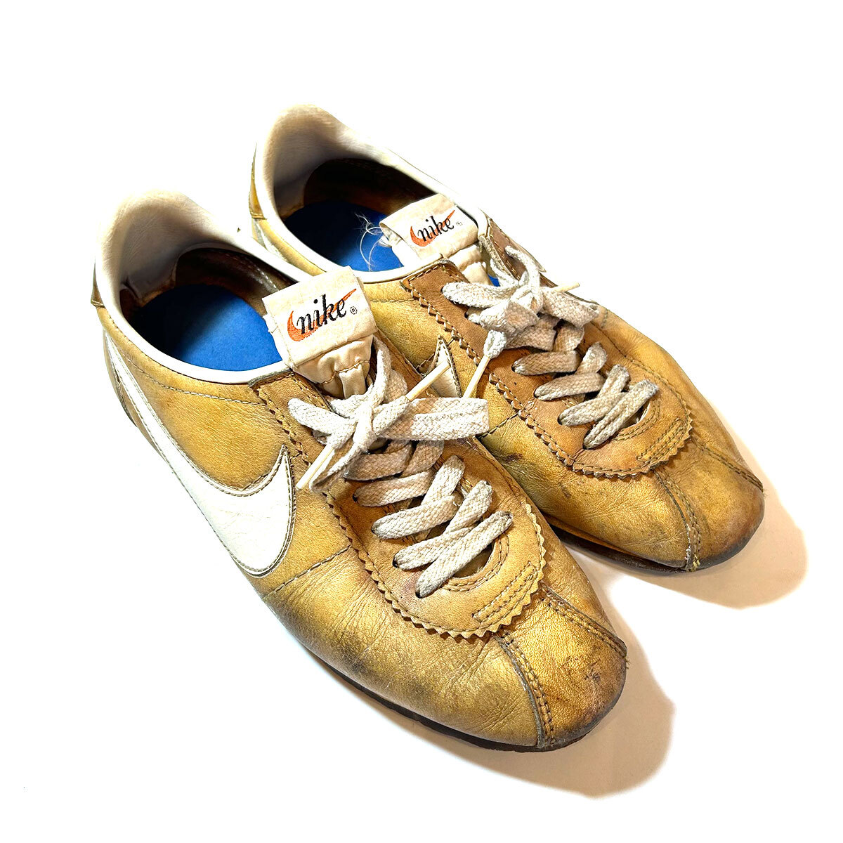 ★1970s / NIKE / ナイキ / LE VILLAGE / ル ビラージュ / USA / 米国製 / スニーカー / レザー / 本革 / ヴィンテージ / 筆記体