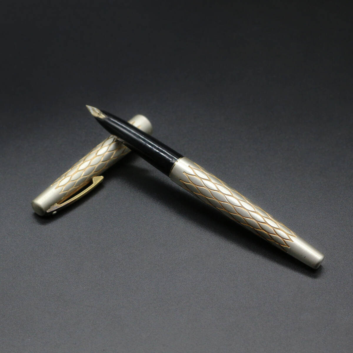SHEAFFER / Lady Sheaffer / 万年筆 / シルバー×ゴールド / ペン先 14K / 筆記用具 / シェーファー / ヴィンテージ / ビンテージ