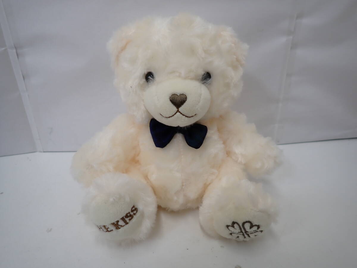 44158【保管品】THE KISS ザ・キッス ぬいぐるみ テディベア 熊 クマ インテリア アクセサリー ブランド 可愛い